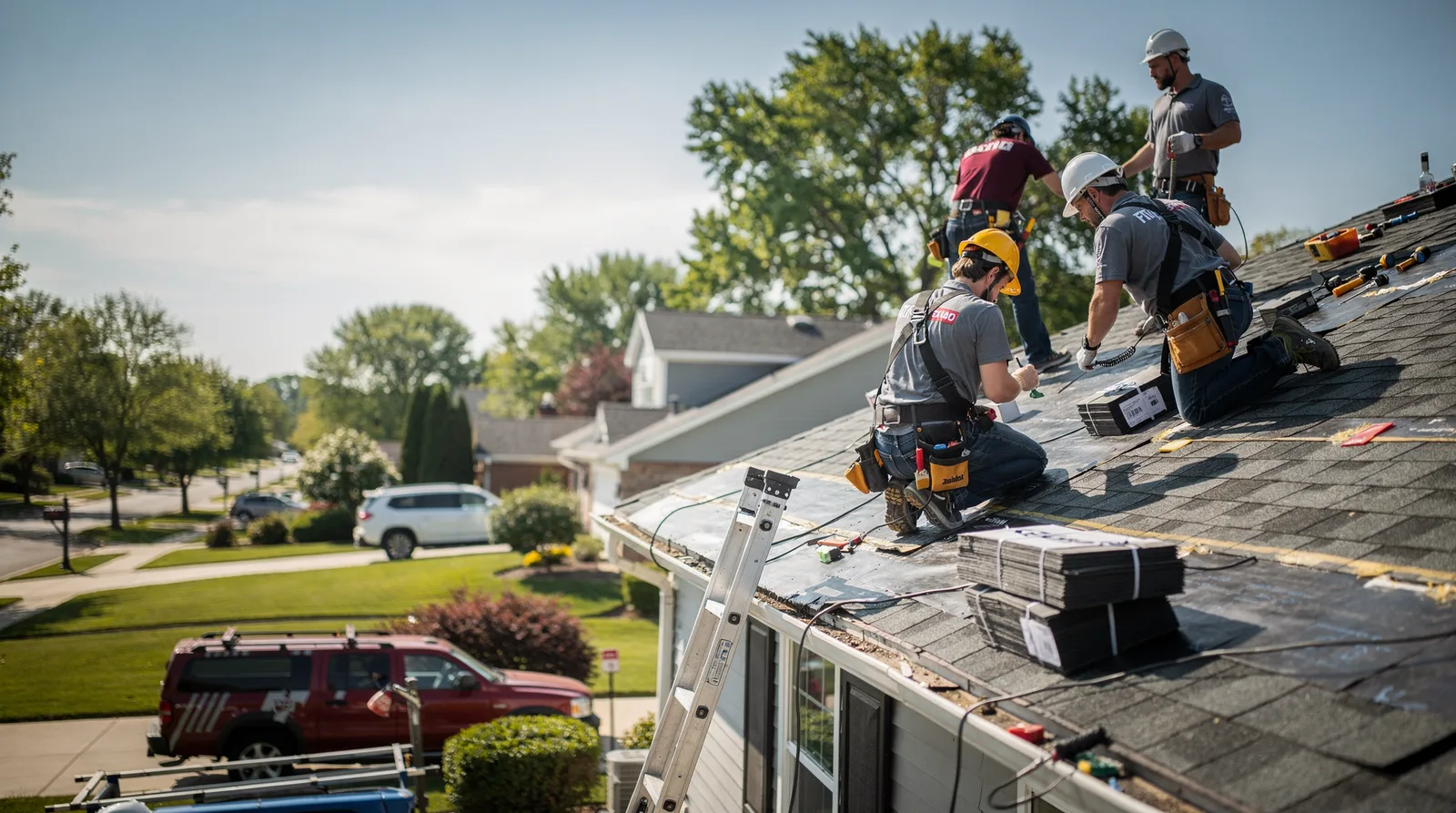 Roof Repair in Beckemeyer, IL around you
